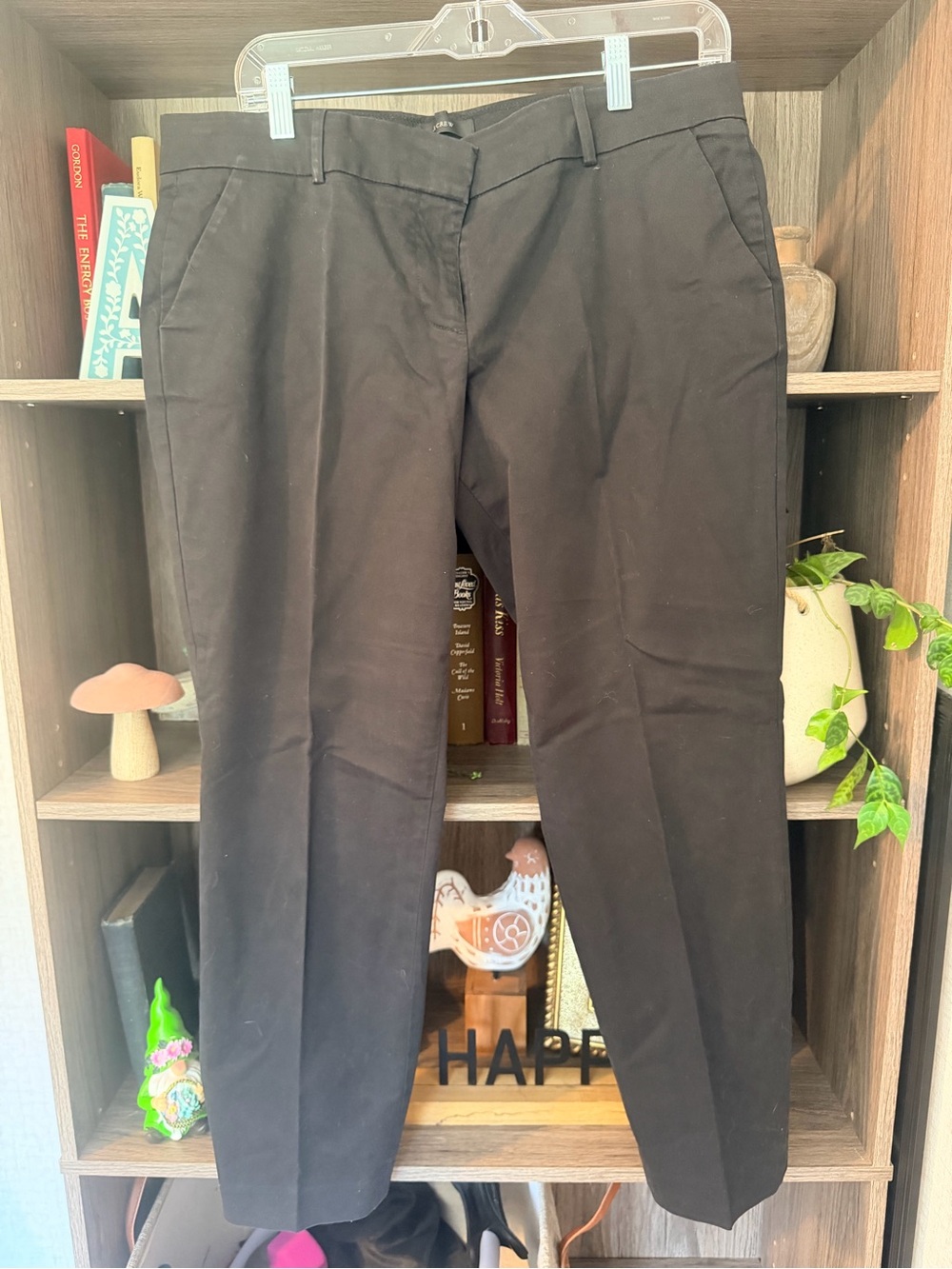 J. Crew Women's Black Tailored Capris